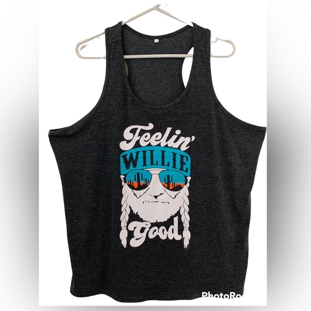 NWOT XXL Graphic Tank “Fillin Willie Good”